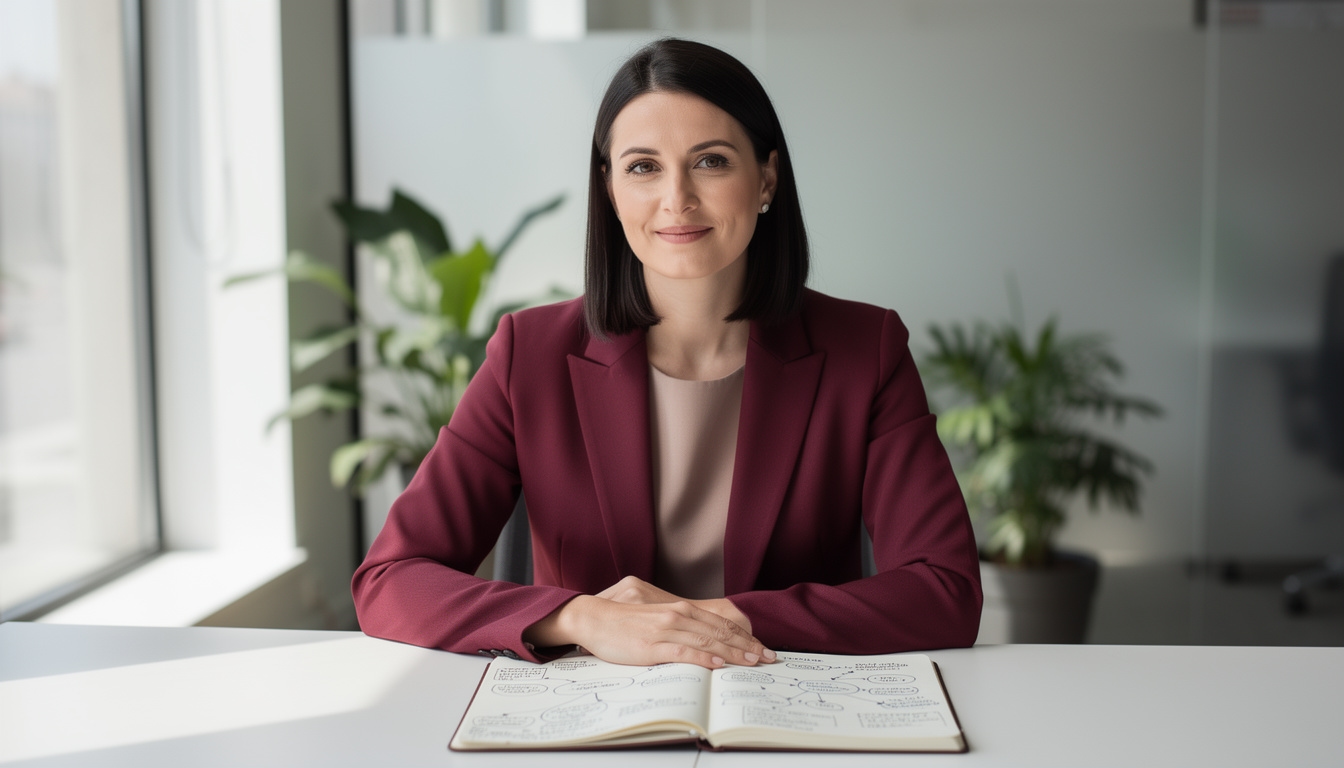 Trenerka zajmująca się strategią treści i trafnością semantyczną